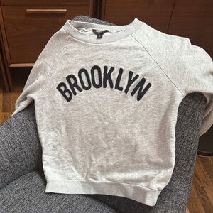 J. Crew Gray Brooklyn Sweatshirt